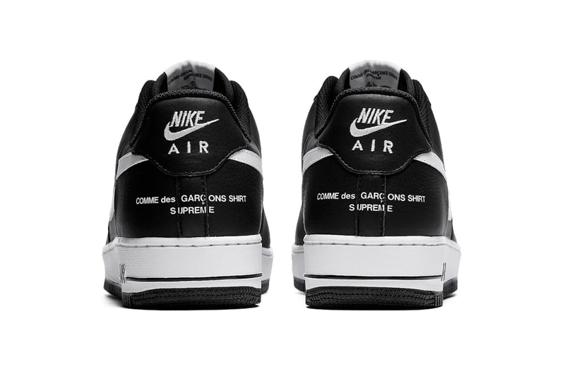 Supreme x COMME des GARÇONS SHIRT 2018年秋のラストを飾る Air Force 1の有力情報をキャッチ シュプリーム　ギャルソン エアフォース1 ナイキ HYPEBEAST ハイプビースト