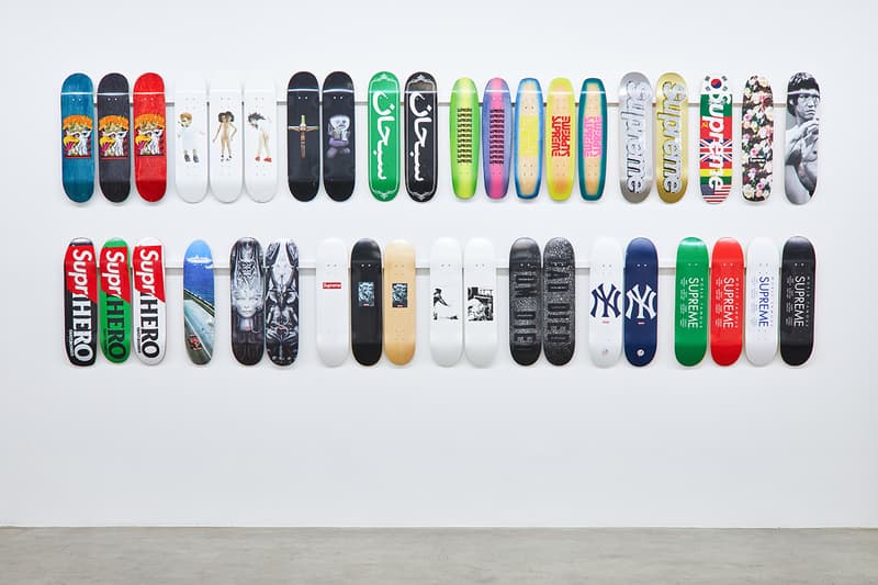 Supreme スケートデッキ アクセサリー 歴代 全種類 全て プレミア レア