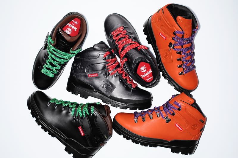 シュプリーム x ティンバーランド Supreme x Timberland より最新コラボフットウェア World Hiker Front Country Boot が登場