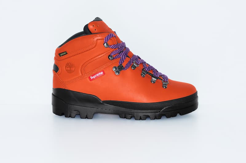 シュプリーム x ティンバーランド Supreme x Timberland より最新コラボフットウェア World Hiker Front Country Boot が登場