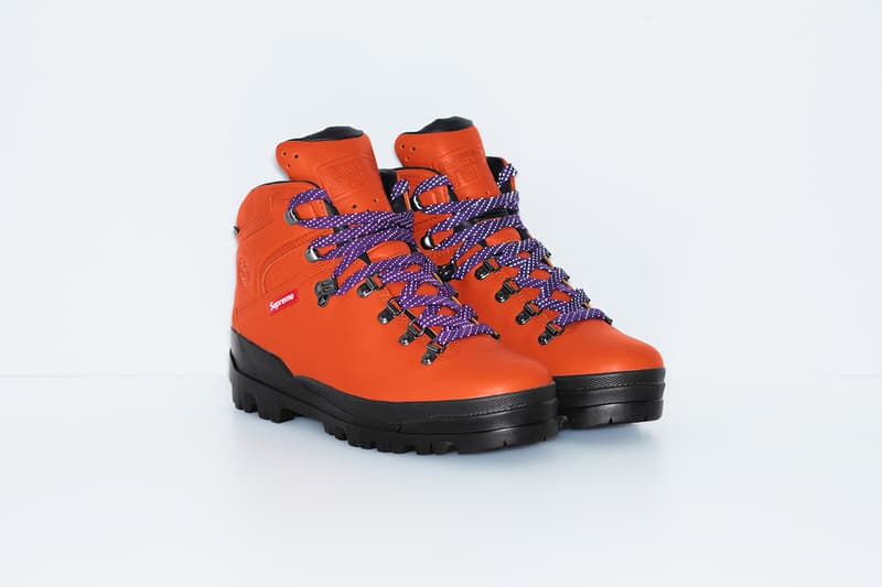 シュプリーム x ティンバーランド Supreme x Timberland より最新コラボフットウェア World Hiker Front Country Boot が登場