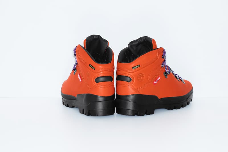 シュプリーム x ティンバーランド Supreme x Timberland より最新コラボフットウェア World Hiker Front Country Boot が登場