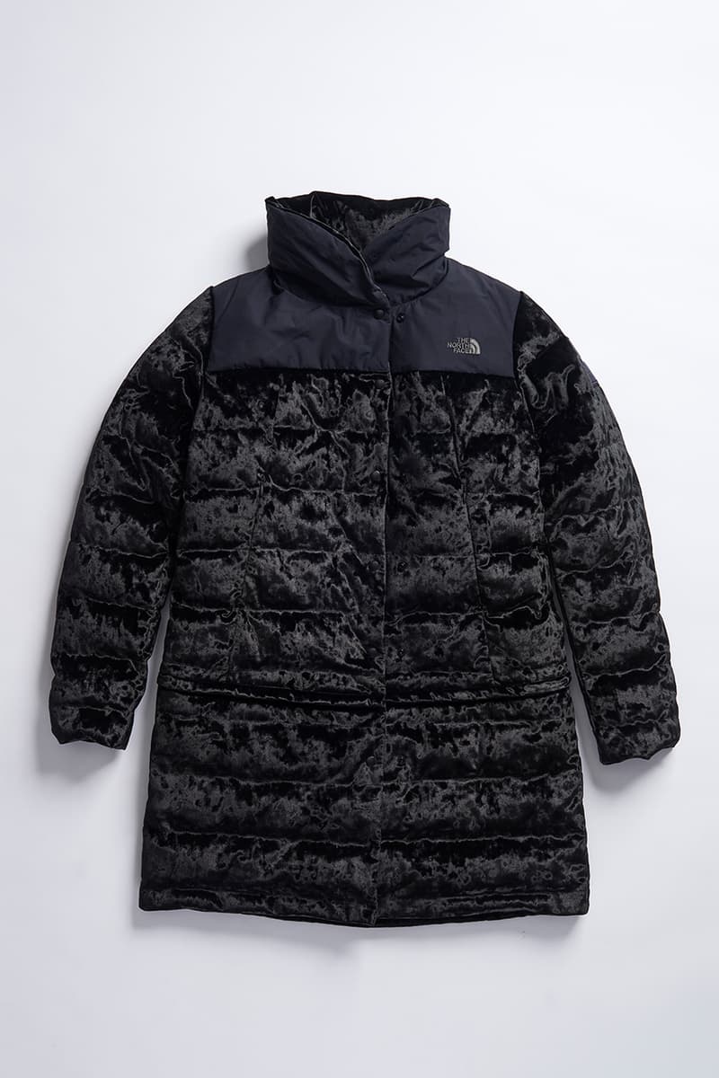 The North Face ノースフェイス “Black Series” ブラックシリーズ ベルベット素材を用いた 新作 アイテム が登場 