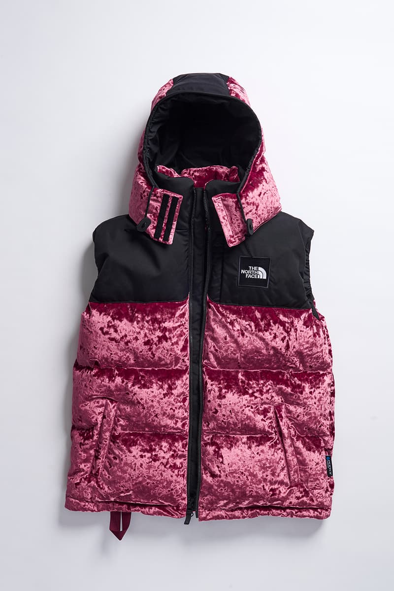 The North Face ノースフェイス “Black Series” ブラックシリーズ ベルベット素材を用いた 新作 アイテム が登場 