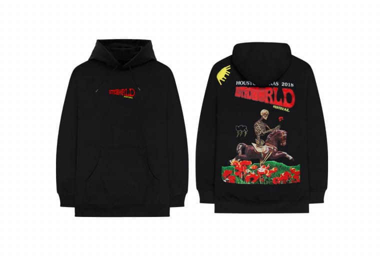 Travis Scott “Astroworld” ツアーのマーチコレクションが12時間限定でオンラインストアに登場