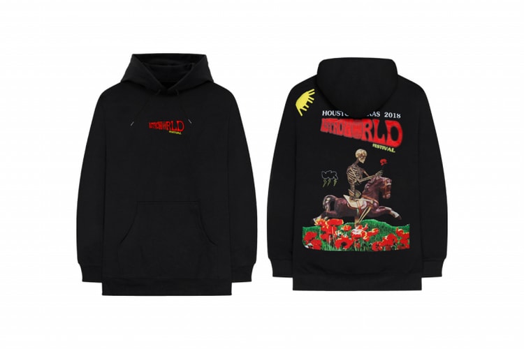 Travis Scott “Astroworld” ツアーのマーチコレクションが12時間限定でオンラインストアに登場