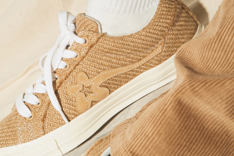 ゴルフ ラ フルール コンバース ワンスター オールスター タイラーザクリエイター GOLF le FLEUR* x Converse "Burlap" Pack On Foot Closer Look Tyler, The Creator Shoes Trainers Kicks Sneakers Footwear Cop Purchase Buy HBX Online Web Store HYPEBEAST