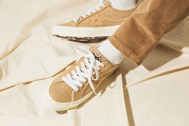 ゴルフ ラ フルール コンバース ワンスター オールスター タイラーザクリエイター GOLF le FLEUR* x Converse "Burlap" Pack On Foot Closer Look Tyler, The Creator Shoes Trainers Kicks Sneakers Footwear Cop Purchase Buy HBX Online Web Store HYPEBEAST