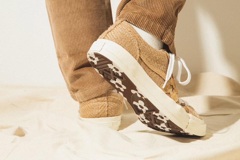 ゴルフ ラ フルール コンバース ワンスター オールスター タイラーザクリエイター GOLF le FLEUR* x Converse "Burlap" Pack On Foot Closer Look Tyler, The Creator Shoes Trainers Kicks Sneakers Footwear Cop Purchase Buy HBX Online Web Store HYPEBEAST