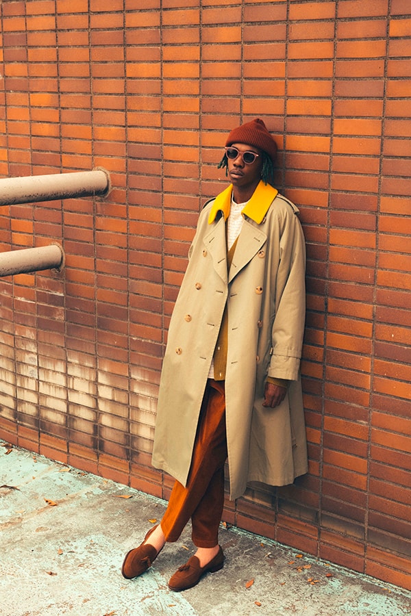 ユナイテッドアローズ アンド サンズ アディダス オンライン UNITED ARROWS & SONS コーディネート コート アウター スラックス ローファー シューズ