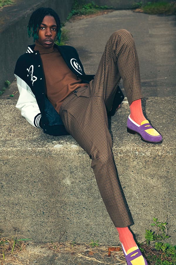 ユナイテッドアローズ アンド サンズ アディダス オンライン UNITED ARROWS & SONS コーディネート コート アウター スラックス ローファー シューズ