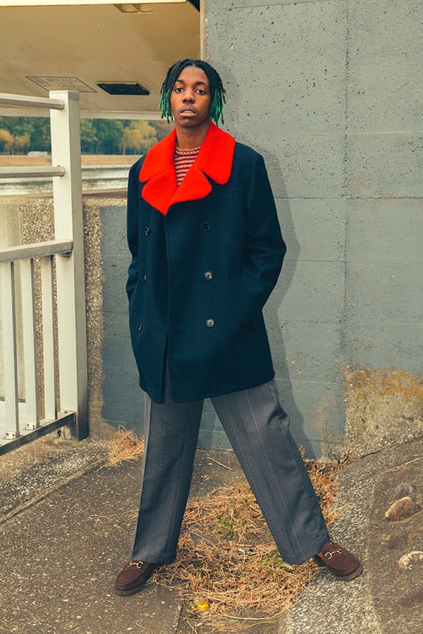 ユナイテッドアローズ アンド サンズ アディダス オンライン UNITED ARROWS & SONS コーディネート コート アウター スラックス ローファー シューズ