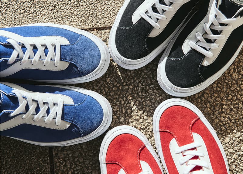 Bold Ni Vans ヴァンズ ボールド ニー ヴィンテージ オールドスクール オーセンティック エラ スニーカー ホワイト レッド ブルー 赤 白 青