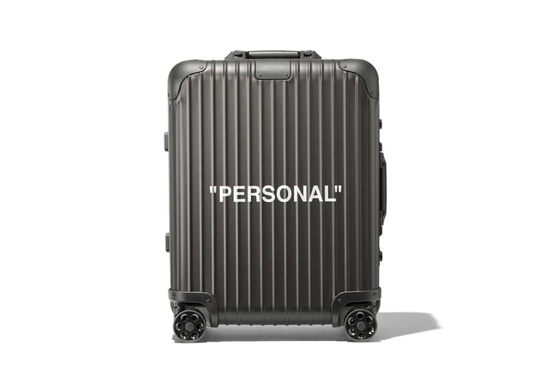 オフホワイト x リモワ Off-White™ x RIMOWA による第3弾コラボスーツケースの公式ビジュアルが解禁 topaz トパーズ HYPEBEAST ハイプビースト