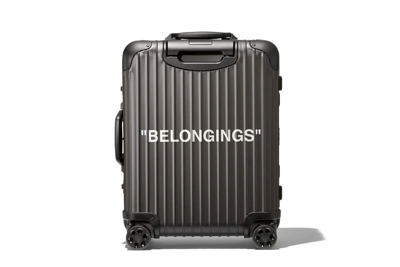 オフホワイト x リモワ Off-White™ x RIMOWA による第3弾コラボスーツケースの公式ビジュアルが解禁 topaz トパーズ HYPEBEAST ハイプビースト