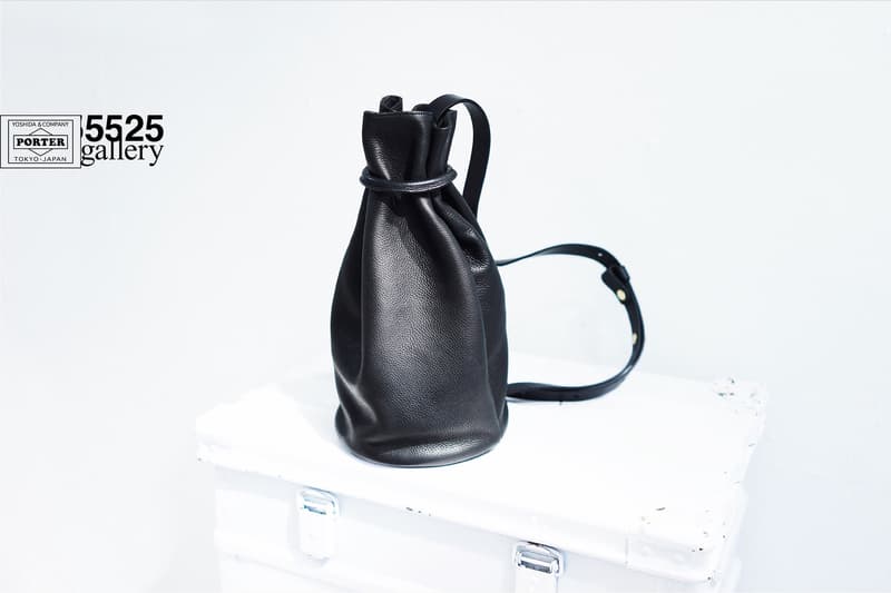 5525gallery×PORTERによる上品かつユニークな“ヒッピーバッグ 