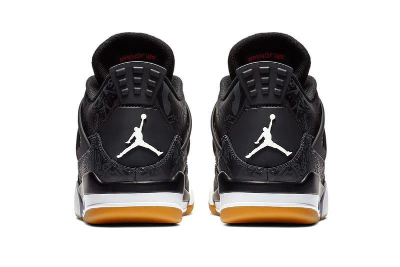 jordan 4 laser black