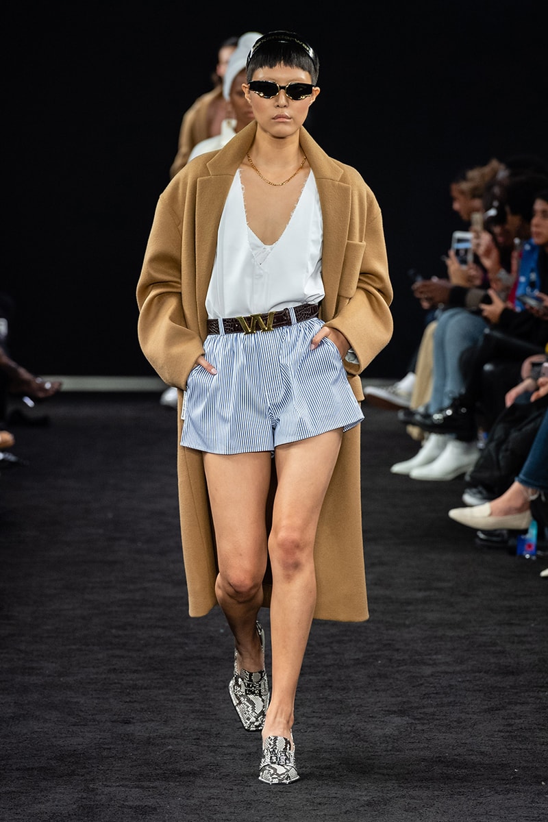 アレキサンダーワン　プレフォールコレクション　Alexander Wang Pre-Fall 2019 Runway Collection presentation new york city look style bag denim collection 2