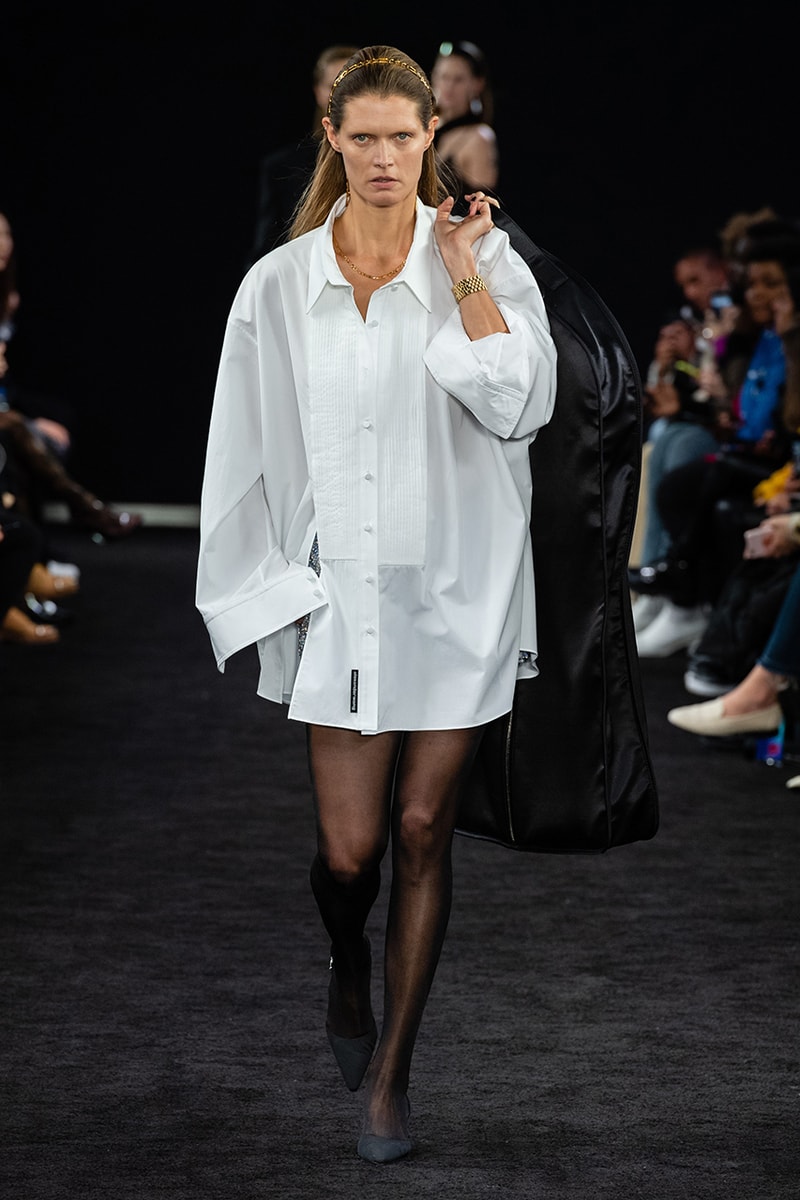 アレキサンダーワン　プレフォールコレクション　Alexander Wang Pre-Fall 2019 Runway Collection presentation new york city look style bag denim collection 2