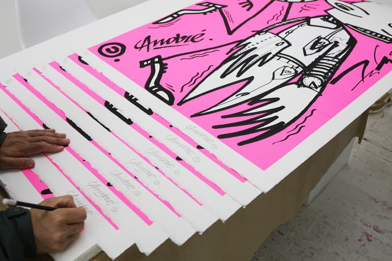 アンドレ・サレヴァ Futura フューチュラ André Saraiva コラボ アート 作品 Mr. A Pointman 展示 ストリート グラフィティ