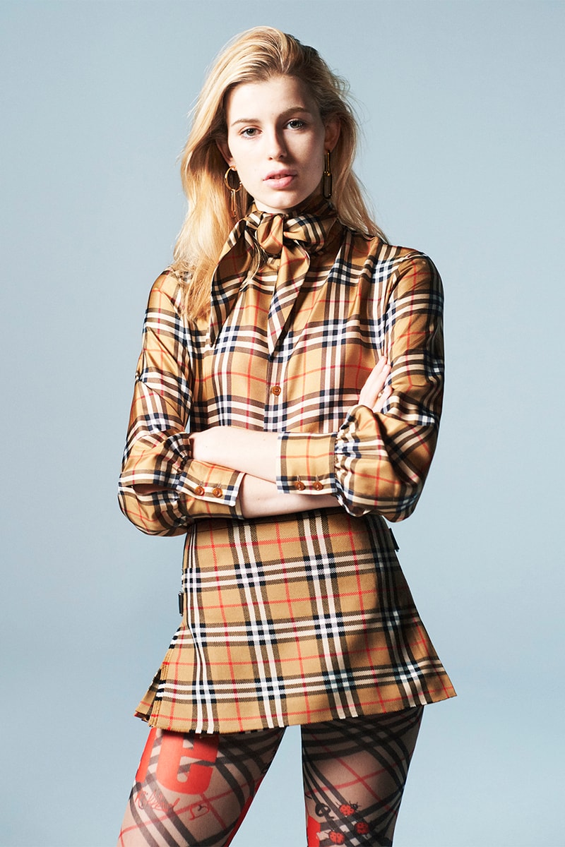 バーバリー x ヴィヴィアン・ウエストウッド Burberry が Vivienne Westwood Riccardo Tisci（リカルド・ティッシ）David Sims（デイビット・シムズ）