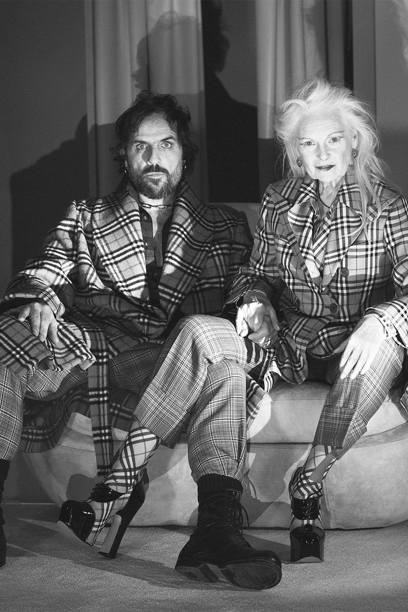 バーバリー x ヴィヴィアン・ウエストウッド Burberry が Vivienne Westwood Riccardo Tisci（リカルド・ティッシ）David Sims（デイビット・シムズ）