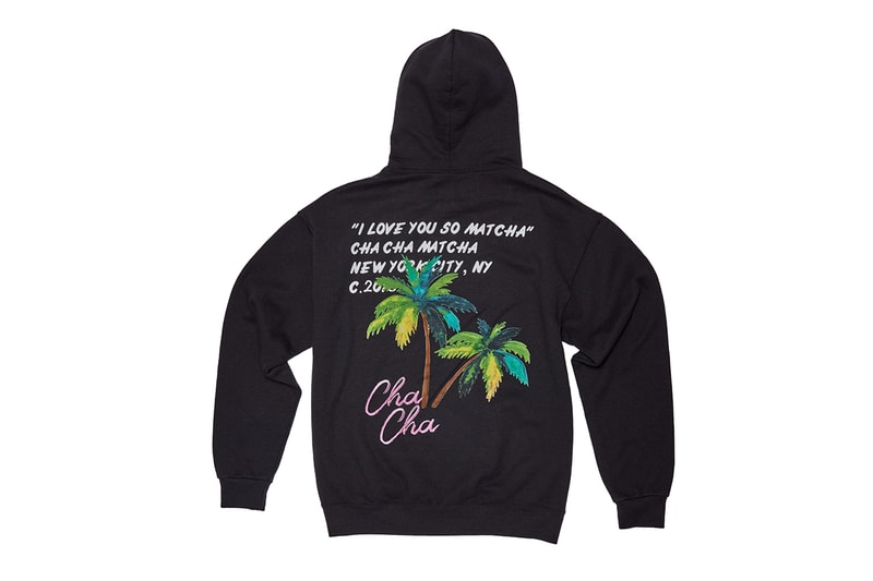 ヴァージル・アブロー virgil abloh 抹茶カフェ cha cha matcha チャチャマッチャ オリジナル アパレル フーディー パーカー Tシャツ