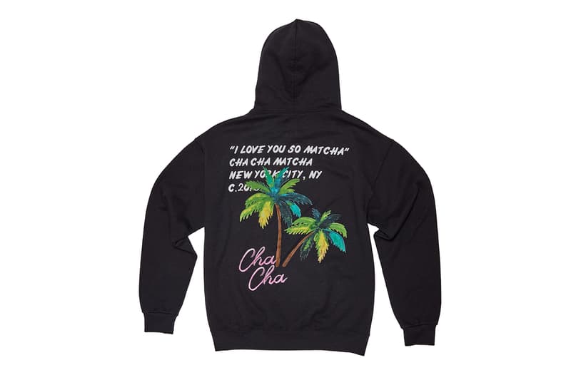 ヴァージル・アブロー virgil abloh 抹茶カフェ cha cha matcha チャチャマッチャ オリジナル アパレル フーディー パーカー Tシャツ