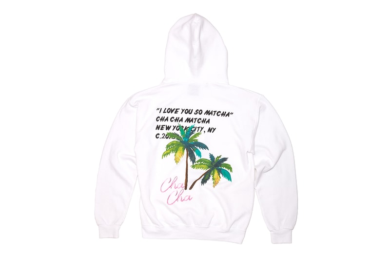 ヴァージル・アブロー virgil abloh 抹茶カフェ cha cha matcha チャチャマッチャ オリジナル アパレル フーディー パーカー Tシャツ