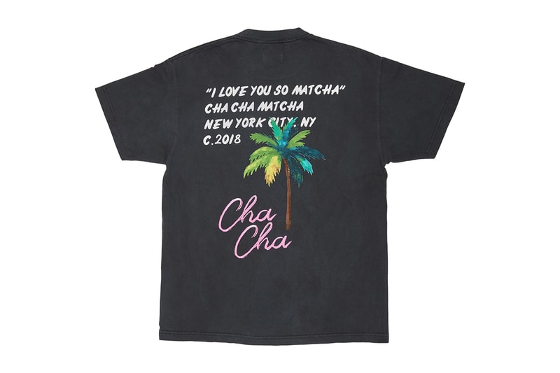 ヴァージル・アブロー virgil abloh 抹茶カフェ cha cha matcha チャチャマッチャ オリジナル アパレル フーディー パーカー Tシャツ