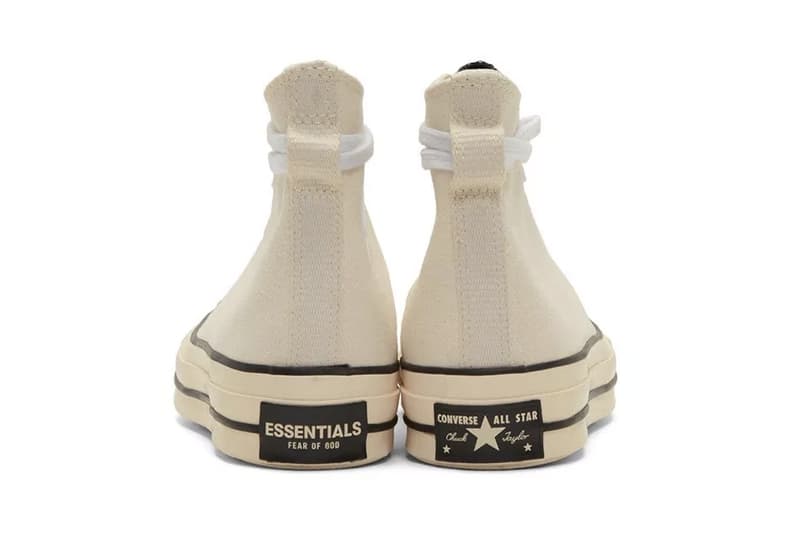 フィア オブ ゴッド エッセンシャルズ コンバース Fear of God ESSENTIALS x Converse より初となるコラボフットウェア2型が発売開始