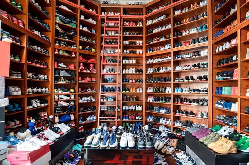 DJ Khaled 自慢のスニーカー御殿が約9億円で売却へ