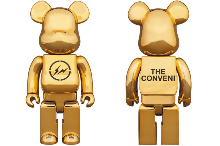 藤原ヒロシが主宰する fragment design x THE CONVENI x Medicom Toy によるトリプルネーム BE@RBRICK が登場