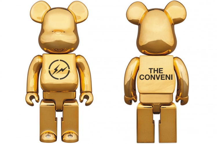 藤原ヒロシが主宰する fragment design x THE CONVENI x Medicom Toy によるトリプルネーム BE@RBRICK が登場