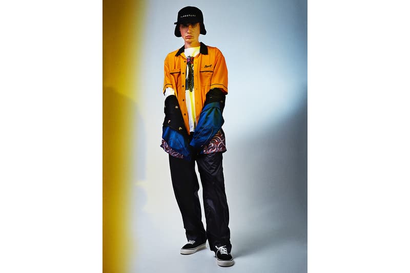 グッドフッド　ルックブック　2018　ワコ マリア　ニードルズ　フラグスタフ　シーイー　サスクワッチファブリックス　Goodhood "Neo-Tokyo" Fall Winter 2018 Editorial Fashion Clothing Brand Retailer Store Shop Shoreditch London Flagstuff Cav Empt Wacko Maria Needles Sasquatchfabrix