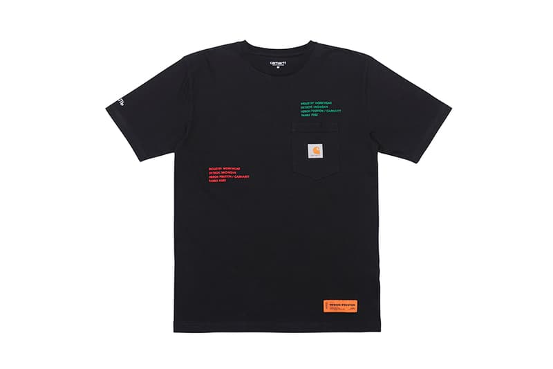 ヘロン プレストン カーハート WIP 発売日 ジャケット パンツ Tシャツ オンライン リリース Heron Preston Carhartt WIP