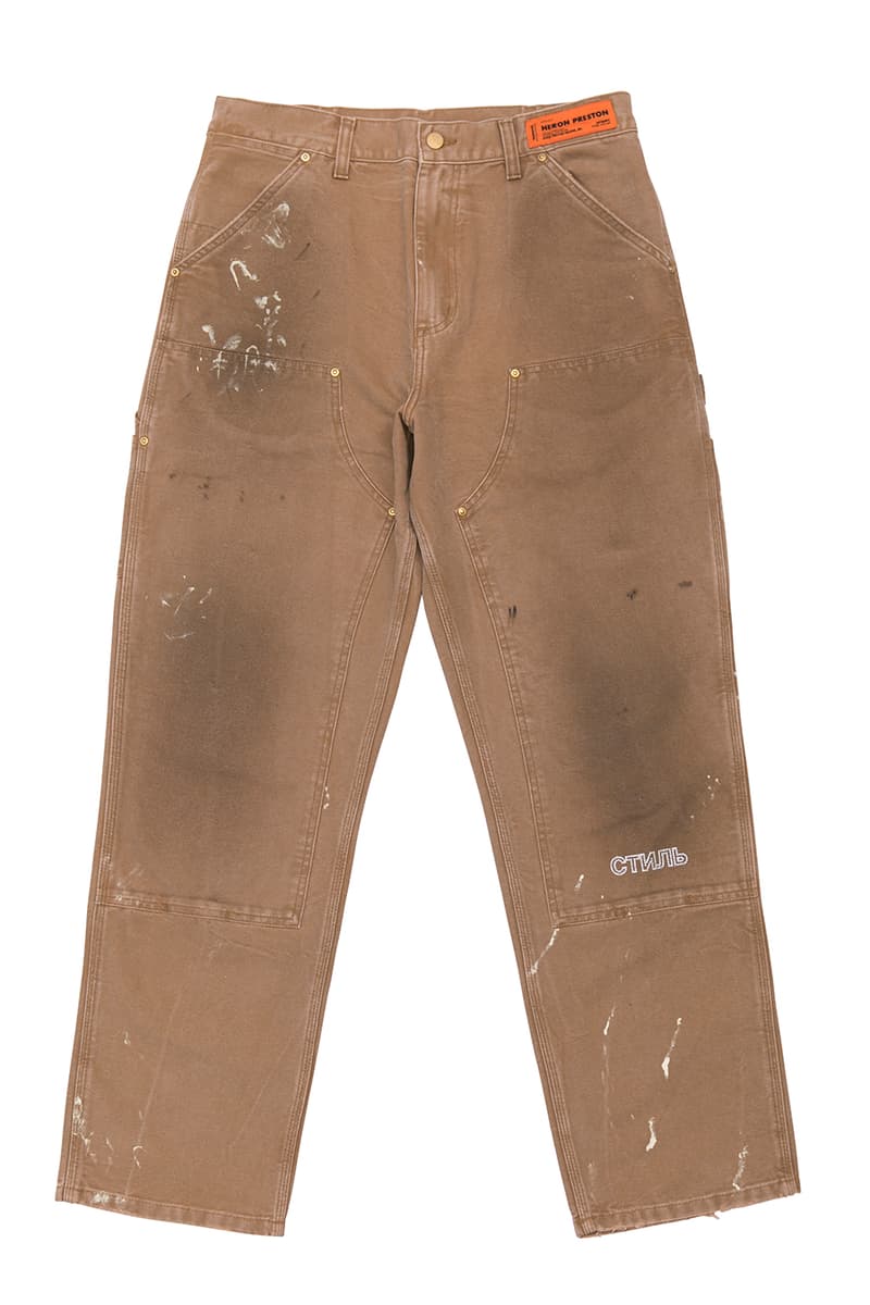 ヘロン プレストン カーハート WIP 発売日 ジャケット パンツ Tシャツ オンライン リリース Heron Preston Carhartt WIP