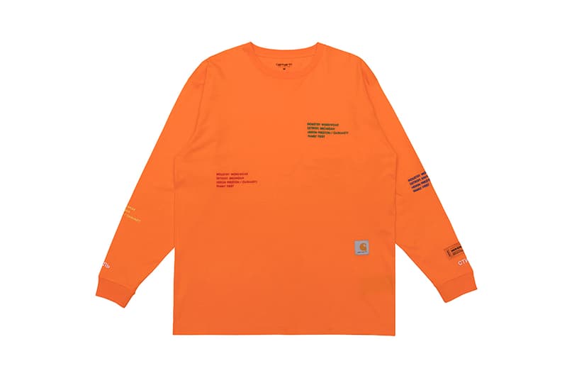 ヘロン プレストン カーハート WIP 発売日 ジャケット パンツ Tシャツ オンライン リリース Heron Preston Carhartt WIP