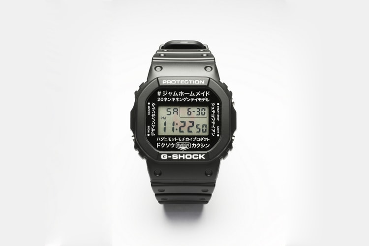 JAM HOME MADE x G-SHOCK よりカタカナを散りばめたジャムセッションモデルが登場