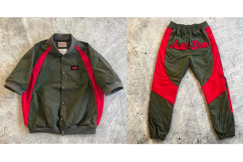 READYMADE x Just Don よりレトロな趣きのウォームアップスーツが登場