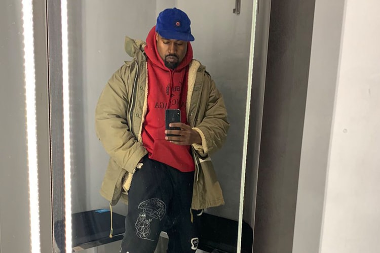 Kanye West が新作 YEEZY フットウェアをさり気なくお披露目