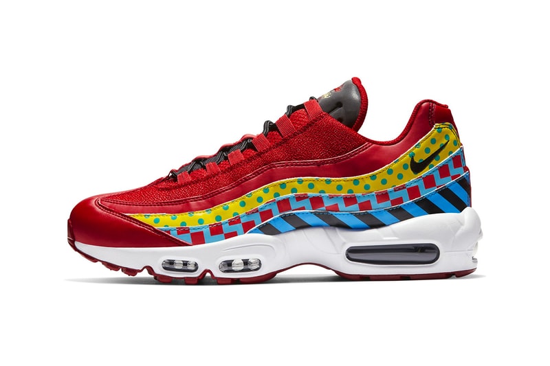 ナイキ　エアマックス95 スニーカー　カーニバル Nike Air Max 95 Essential "Carnival" Colorway