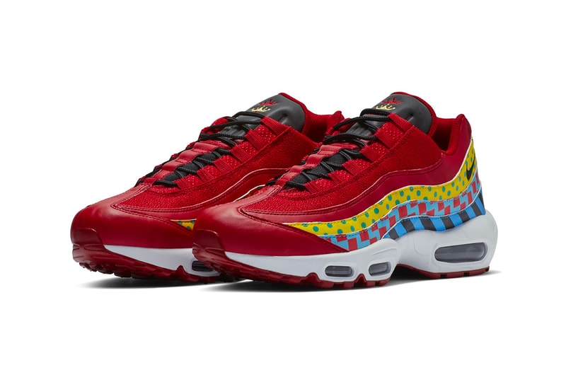 ナイキ　エアマックス95 スニーカー　カーニバル Nike Air Max 95 Essential "Carnival" Colorway