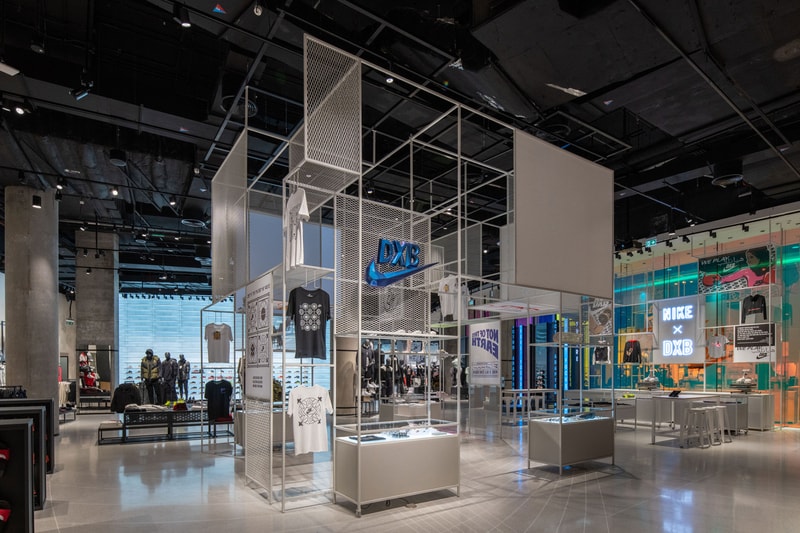 ナイキ　ドバイ　ニューオープン　新店舗　Nike Dubai Middle East Flagship Nike DXB Dubai Mall