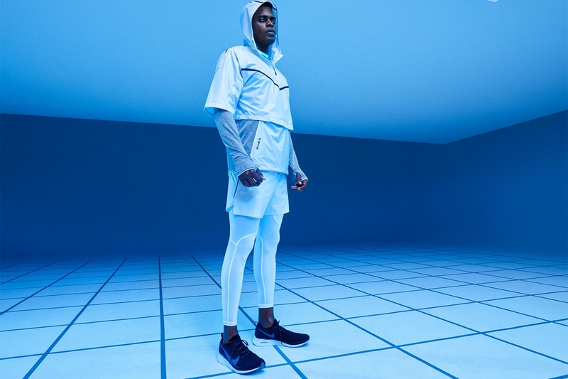  ナイキ　テックパック　ルックブック　nike spring 2019 tech pack sportswear fashion lookbook jacket coat shorts hoodie tights sports bras