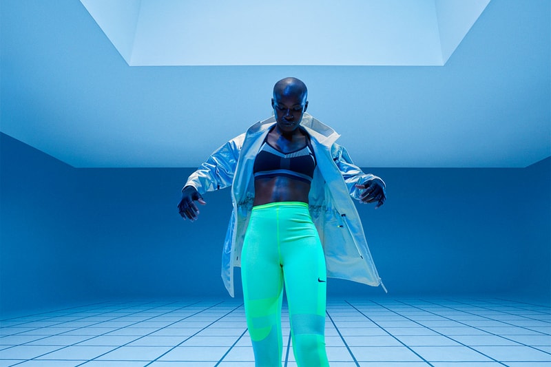 ナイキ　テックパック　ルックブック　nike spring 2019 tech pack sportswear fashion lookbook jacket coat shorts hoodie tights sports bras