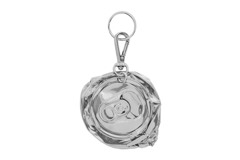 ラフシモンズ　キーチェーン　アクセサリー　Raf Simons Silver Can Keychains Release Info Date SSENSE Accessories Spring Summer 2019