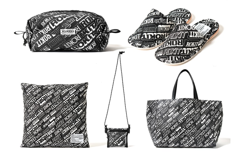 ロキット メディコムトイ　メディコム ファブリック　コラボレーション　バッグ　ROKIT x Medicom Toy Fabrick Bag Collection