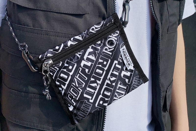 ロキット メディコムトイ　メディコム ファブリック　コラボレーション　バッグ　ROKIT x Medicom Toy Fabrick Bag Collection