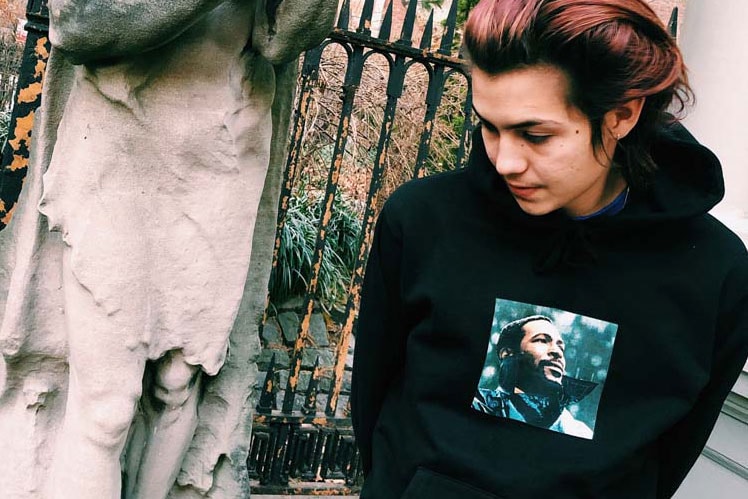 Supreme が伝説的シンガー マーヴィン・ゲイの名盤をフィーチャーしたカプセルコレクションを発表